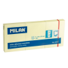 Lipnūs lapeliai MILAN 38x50mm geltona sp., blok. 3 x100lap.