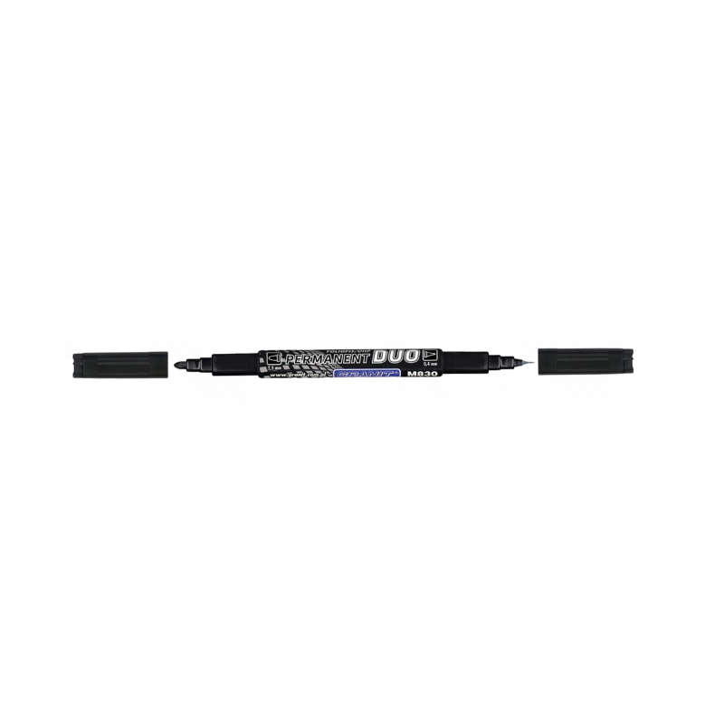 Žymeklis dvipusis 0,4-2,5mm GRANIT M830, juodas, įp.20