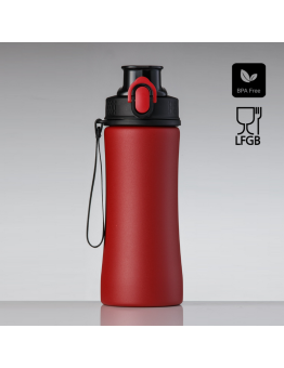 Gertuvė COLORISSIMO PRIMO, metalinė 550ml, raudonos spalvos