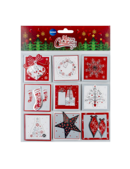 Kalėdinės dovanų kortelės  CENTRUM  įvairių motyvų, 9 vnt.
