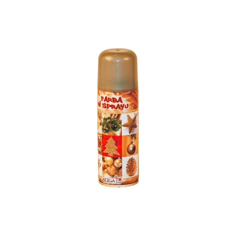Purškiami dažai ALIGA 250ml. aukso sp.