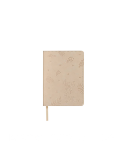 Užrašų knygutė STITCH B6 80l. langeliais, smėlio sp.