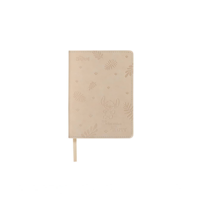 Užrašų knygutė STITCH B6 80l. langeliais, smėlio sp.