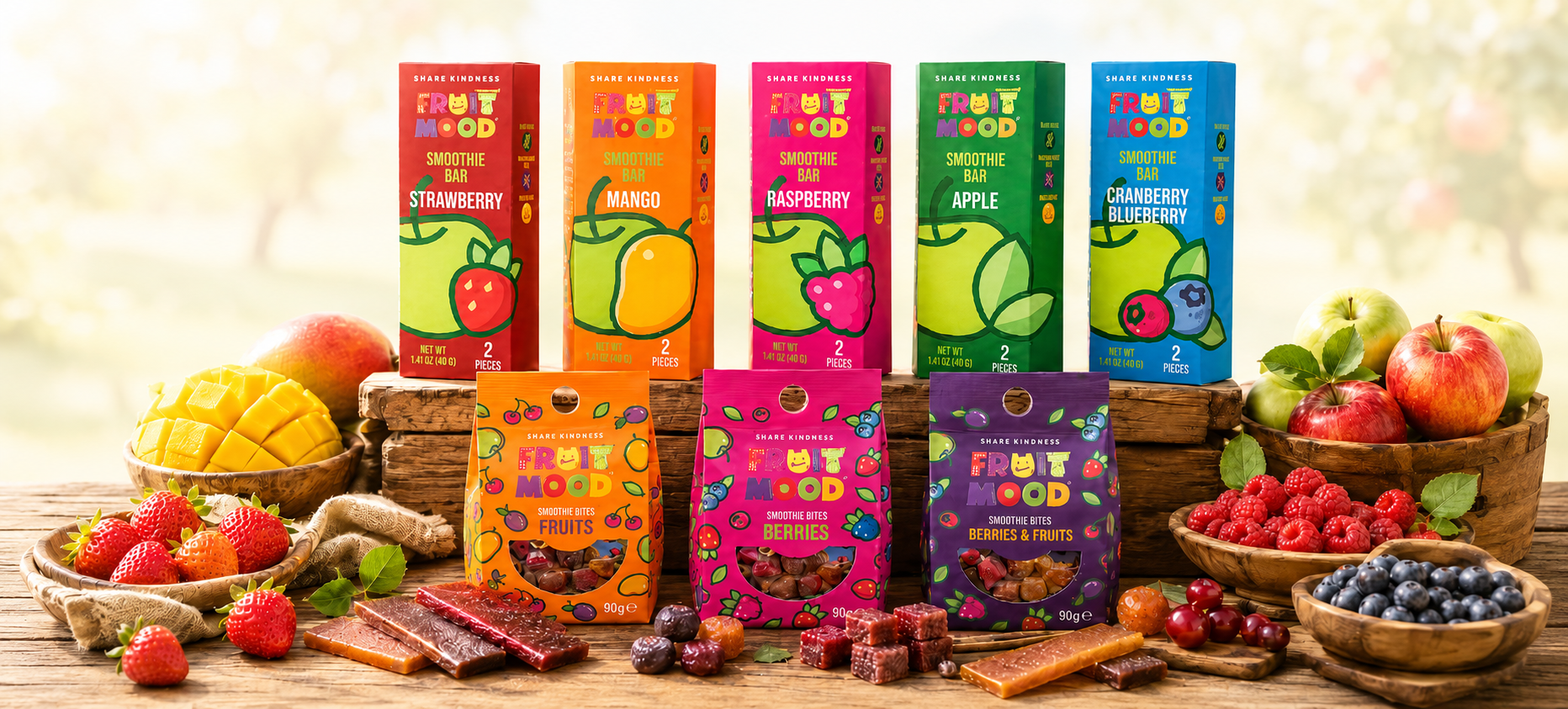 Fruitmood komplektai